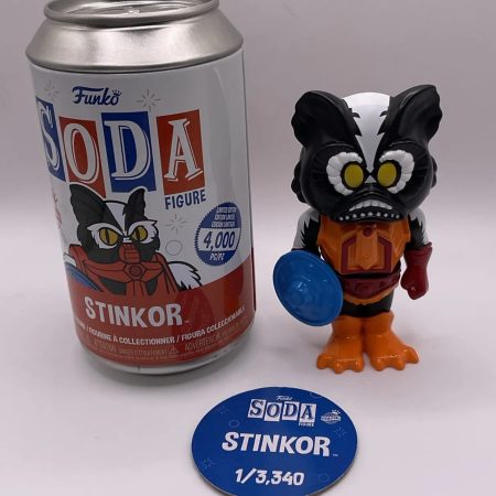Funko Soda MOTU Stinkor International Can Common  1/3,340 Vinyl Figure
