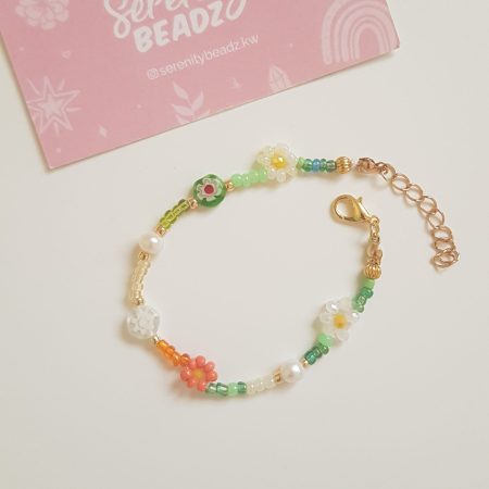 Flower bracelet