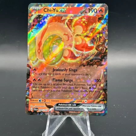 Pokemon TGC Chi-Yu ex #40 Pokemon Paldea Evolved