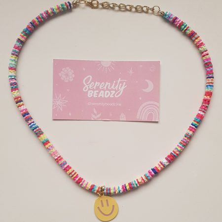 Smiley face necklace