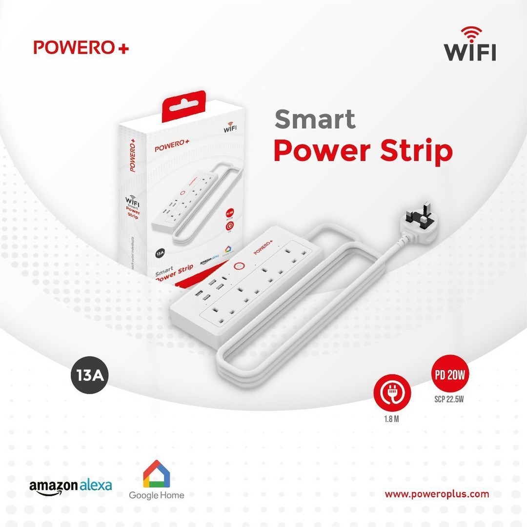 Powero+ Smart Power Strip