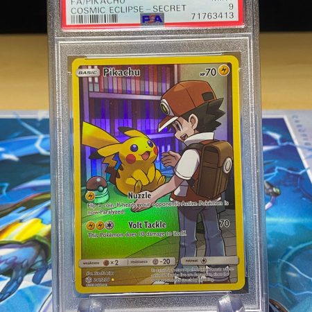 2019 POKEMON SUN & MOON FA/PIKACHU COSMIC ECLIPSE - SECRET