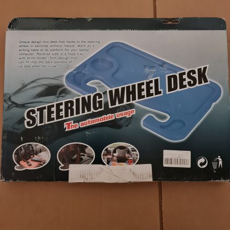 Steering Wheel Tray - Blue