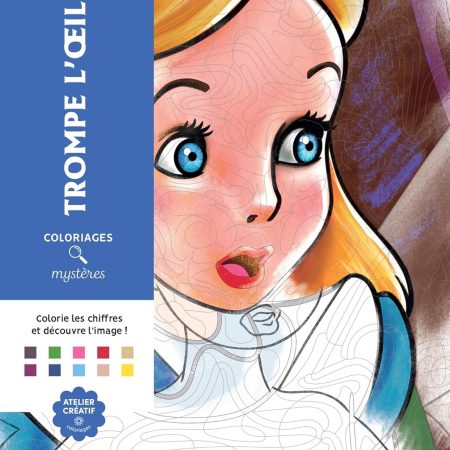 Coloriages mystères Disney - Trompe l'oeil