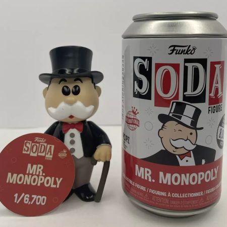 Funko Soda Monopoly Mr. Monopoly Figure -  COMMON 1/6700