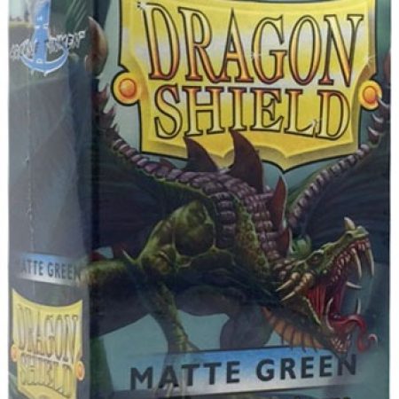 Dragon Shield Sleeves: Matte Green (100)
