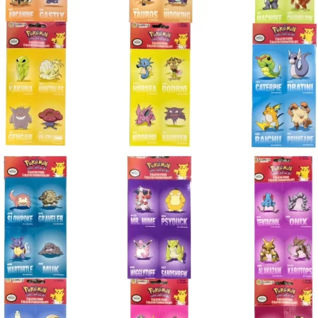 1999 Pokemon Sandylion Sticker Sheets