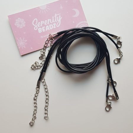 Necklace cords black