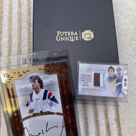 David Ginola 1 of 1 auto + Memorabilia