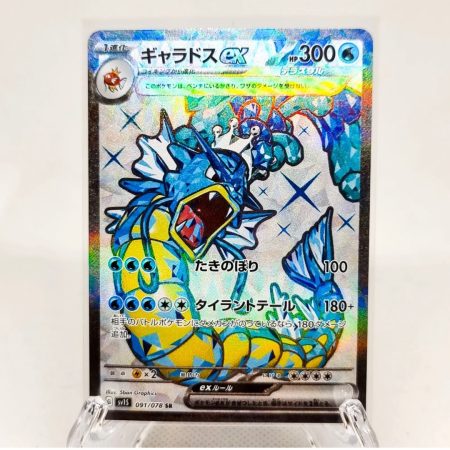 Japanese Pokemon Card | Crystalised Gyarados ex SR - 091/078 | VSTAR Universe