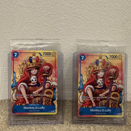 One Piece TCG MONKEY D LUFFY P-043 PROMO Sealed ENG No foil