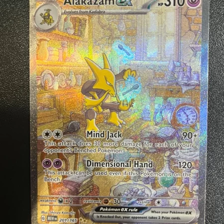 Alakazam ex 201/165 Sv: Scarlet & Violet 151 Holo