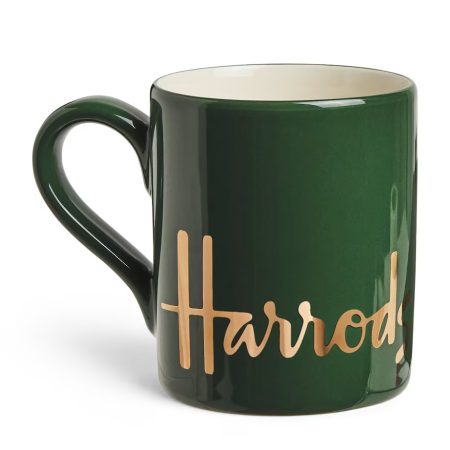 Harrods Logo Mug ( Green )