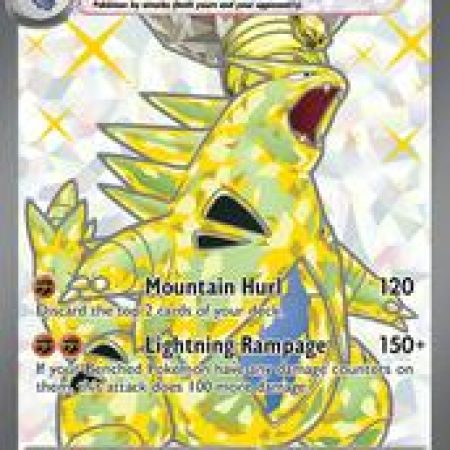 Tyranitar Ex #211, Pokemon Tcg