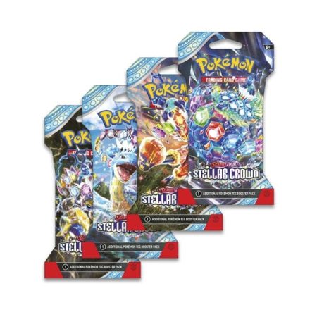 Pokemon Scarlet & Violet Stellar Crown Sleeved Booster Pack