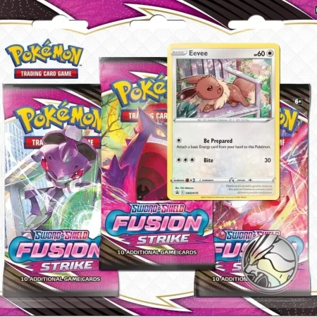Fusion Strike Three-Booster Blister