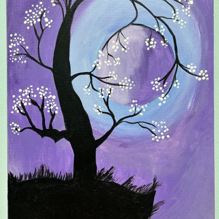 Moonlit Tree