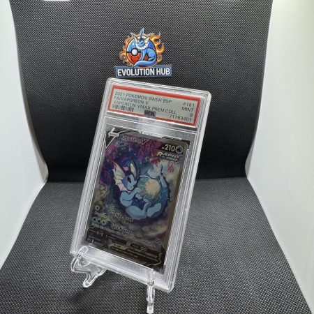 Pokemon Sword and Shield Promo Vaporeon V  SWSH181 PSA 9