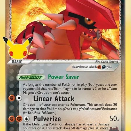 Team Magma's Groudon - Celebrations- Classic Collection - Holo