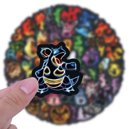Pokemon Nion Light Stickers 60 pcs