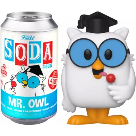 Funko Soda Vinyl Mr. Owl Ad Icon Tootsie Pops Common 1/3350
