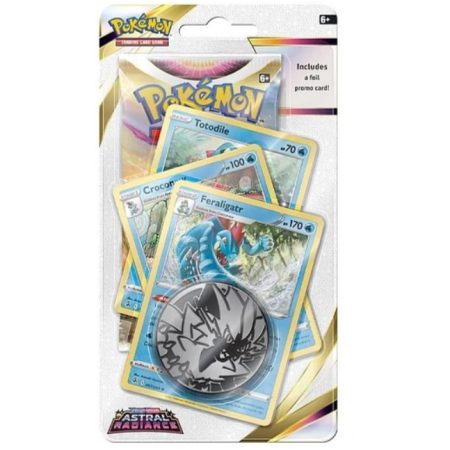 Astral Radiance Premium Checklane Blister - Totodile