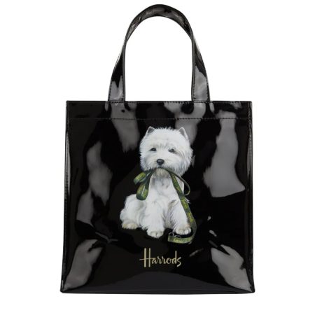 Harrods Westie Shopper Bag ( Small )