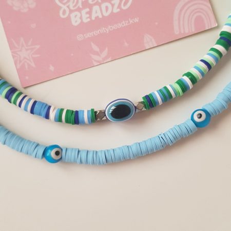 Evil eye necklace bundle