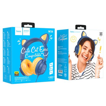 Hoco Cat Ear Headphones W36 Hi-fi Audio