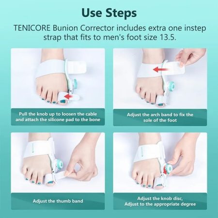 TENICORE Bunion Corrector , Orthopedic Toe Straighteners (1PC)