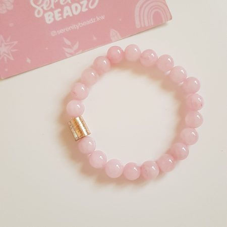 Rose quartz bracelet