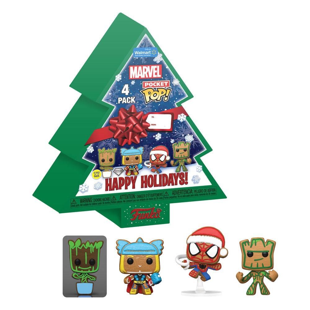 Marvel Gingerbread tree Christmas box POP