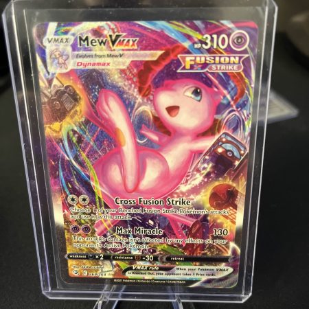 Mew VMAX (Alternate Art Secret) 269/264 Swsh08: Fusion Strike Holo