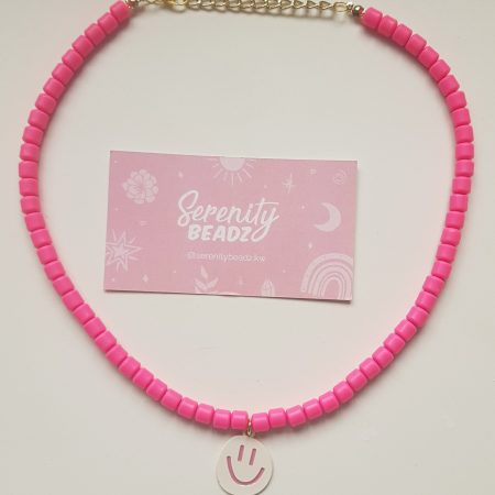 Smiley face necklace