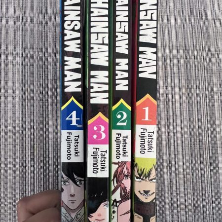 Chainsaw Man Volume 1-4 By Tatsuki Fujimoto