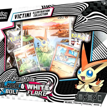 [Preorder] Pokemon Black Bolt & White Flare Illustration Collection