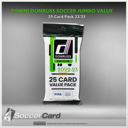 22/23 Panini Donruss Soccer Jumbo Value 25 Card Pack
