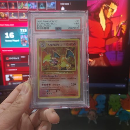 2016 POKEMON XY EVOLUTIONS CHARIZARD-HOLO #11 EVOLUTIONS PSA 9 MINT