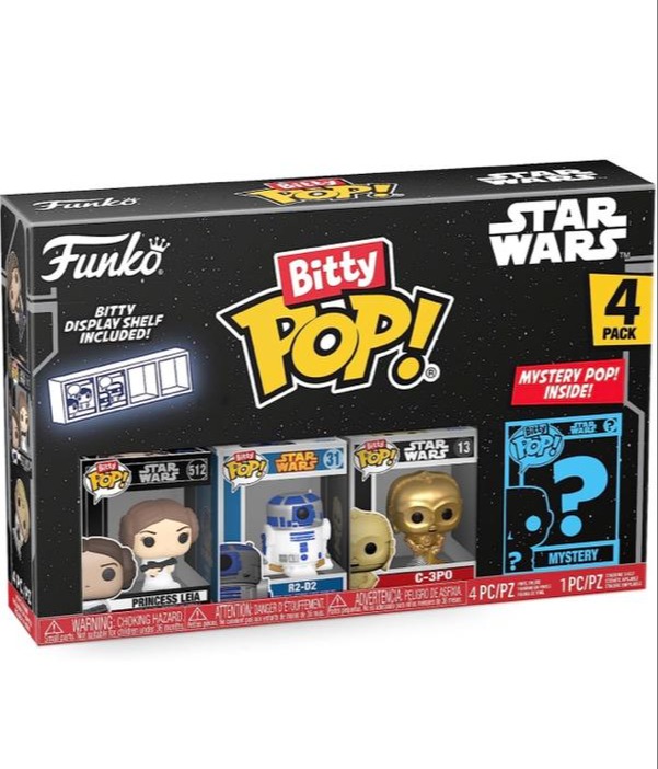 Bitty Pop! Star Wars Mini Collectible Toys Set