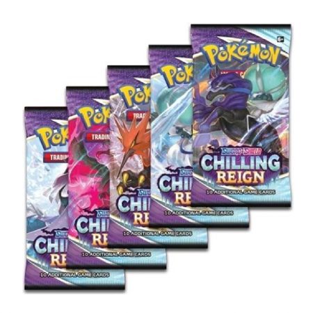 One Pokemon Chilling Reign Booster Pack