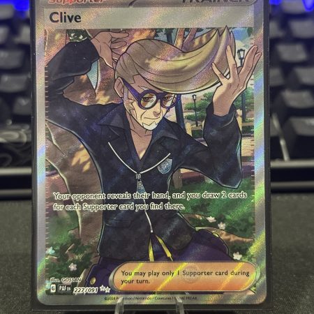 Clive #227 Full Art Paldean Fates