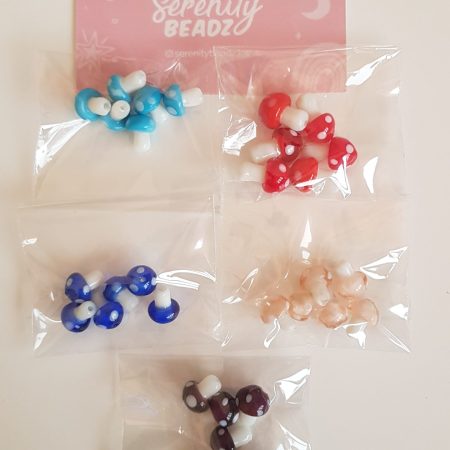 Mushroom beads