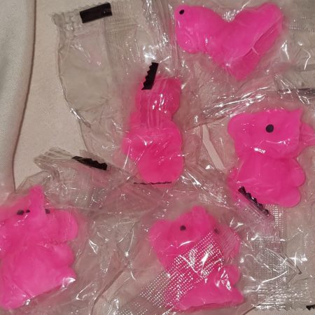 Neon Pink Animal Squishy Toy