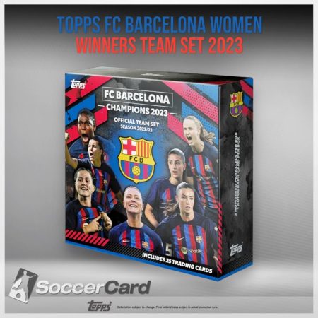 Topps FC Barcelona Women Winners Team Set 2023 - Sealed