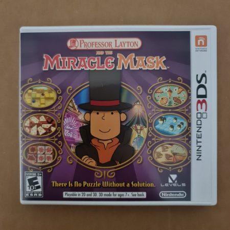 Professor Layton and the Miracle Mask - Nintendo 3DS