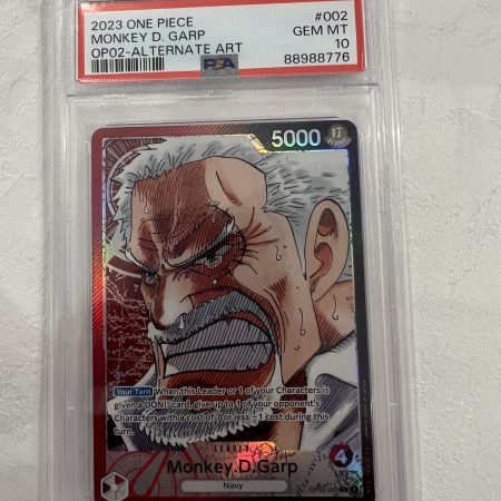 Monkey d garp leader PSA 10