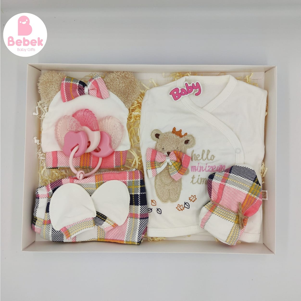 Minitidy Newborn girl gift box