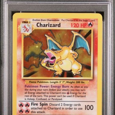 Charizard base set Psa-7