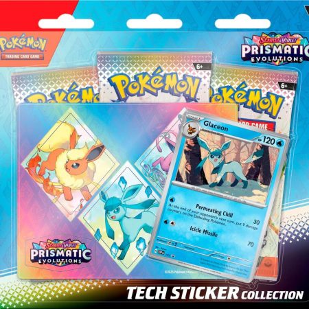 Prismatic evolutions tech sticker (glaceon)