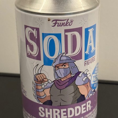 Shredder Funko Soda Sealed